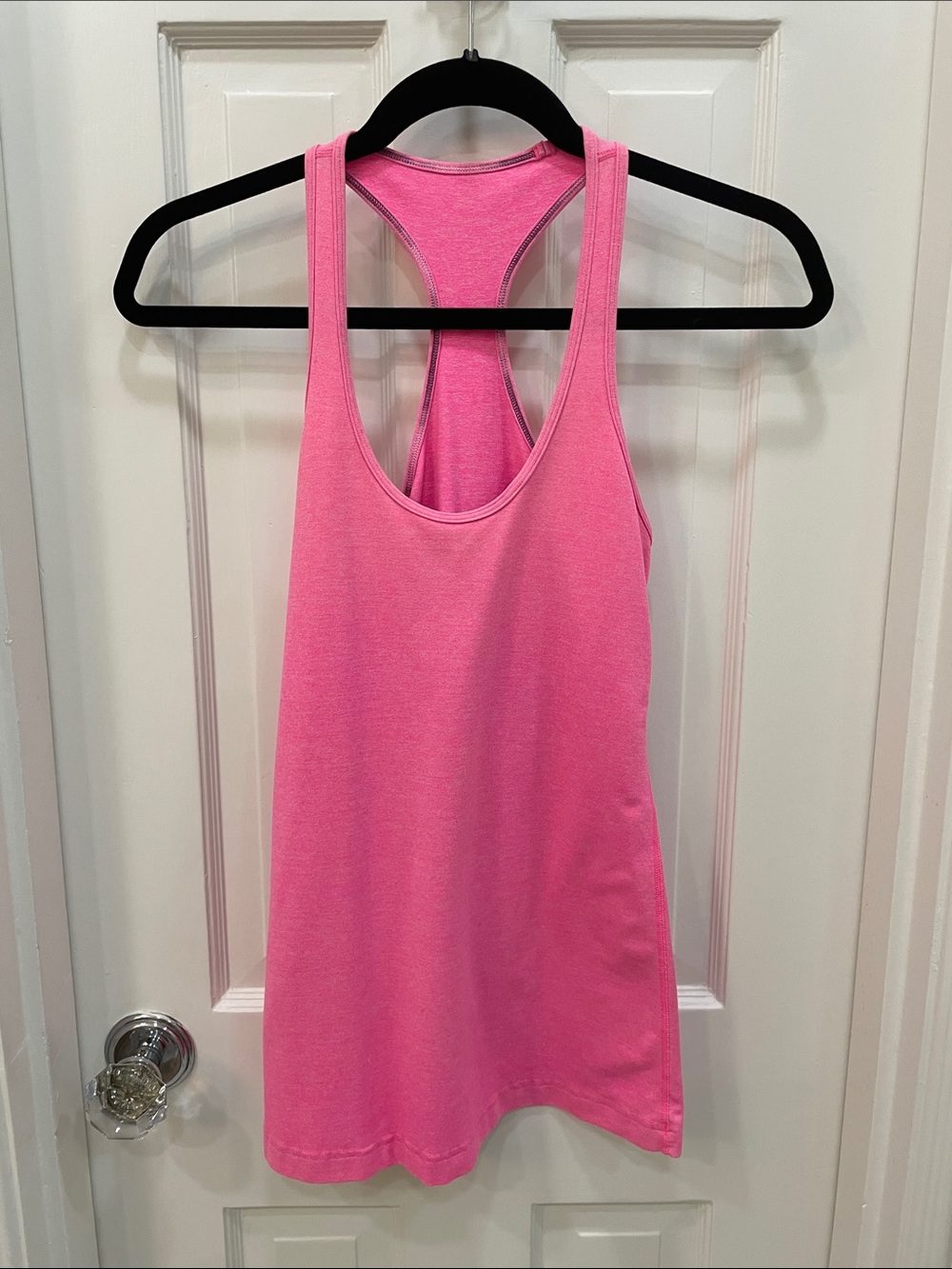 lululemon athletica cool racer back Bright Pink Racerback Tank Size 6